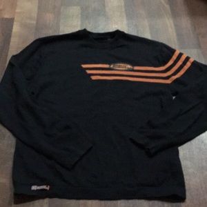 Harley Davidson black vintage looking sweater